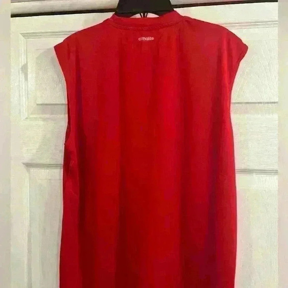 Red adidas Climalite Activewear Tops for Men, size Medium - Picture 5 of 8